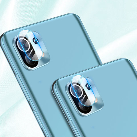 Xiaomi Mi 11 5G用強化ガラス カメラプロテクター カメラレンズ 保護ガラスフイルム Xiaomi クリア