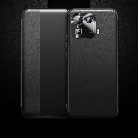 Xiaomi Mi 11 Pro 5G用手帳型 レザーケース スタンド カバー L10 Xiaomi ブラック