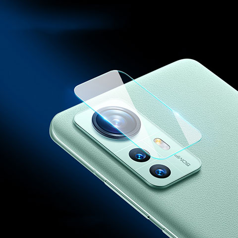 Xiaomi Mi 12X 5G用強化ガラス カメラプロテクター カメラレンズ 保護ガラスフイルム C01 Xiaomi クリア