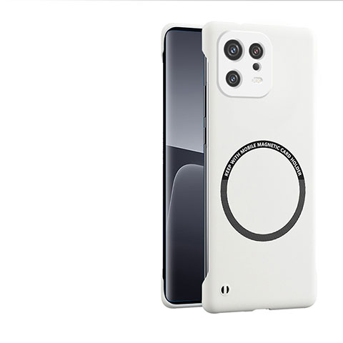 Xiaomi Mi 13 Pro 5G用ハードケース プラスチック 質感もマット カバー Mag-Safe 磁気 Magnetic P01 Xiaomi ホワイト