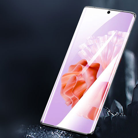 Xiaomi Mi 13 Ultra 5G用強化ガラス フル液晶保護フィルム アンチグレア ブルーライト F06 Xiaomi ブラック