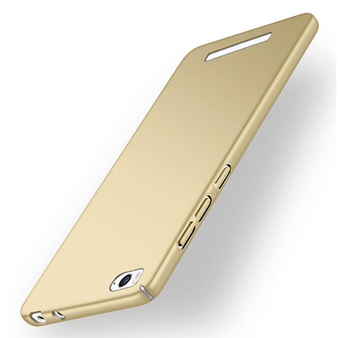 Xiaomi Mi 4C用ハードケース プラスチック 質感もマット Xiaomi ゴールド