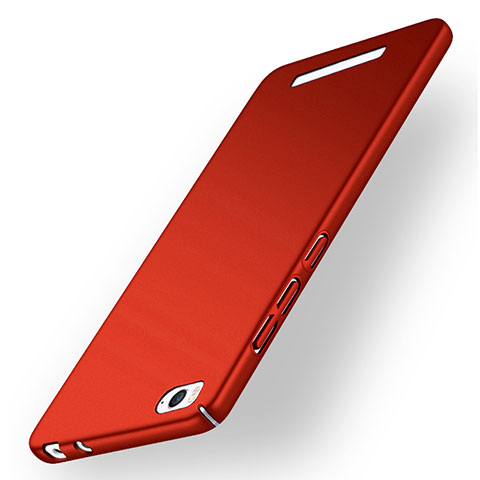 Xiaomi Mi 4i用ハードケース プラスチック 質感もマット Xiaomi レッド