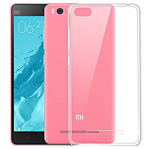 Xiaomi Mi 4i用極薄ソフトケース シリコンケース 耐衝撃 全面保護 クリア透明 T03 Xiaomi クリア