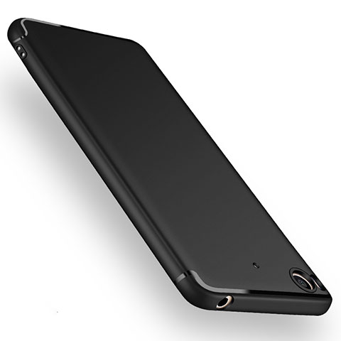 Xiaomi Mi 5S 4G用極薄ソフトケース シリコンケース 耐衝撃 全面保護 Xiaomi ブラック