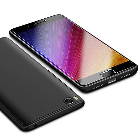 Xiaomi Mi 5S 4G用極薄ソフトケース シリコンケース 耐衝撃 全面保護 S02 Xiaomi ブラック