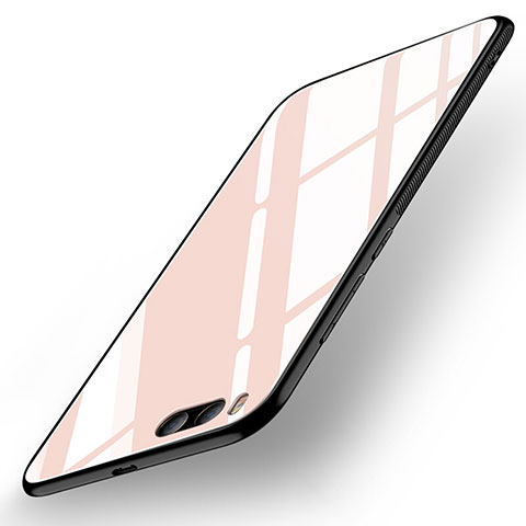 Xiaomi Mi 6用ハイブリットバンパーケース プラスチック 鏡面 カバー Xiaomi ローズゴールド
