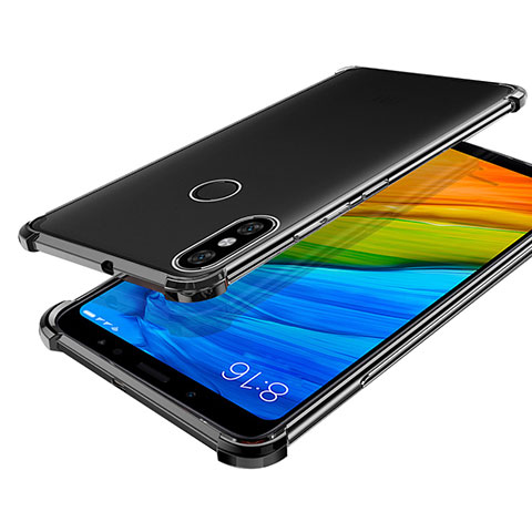 Xiaomi Mi 6X用極薄ソフトケース シリコンケース 耐衝撃 全面保護 クリア透明 H03 Xiaomi グレー