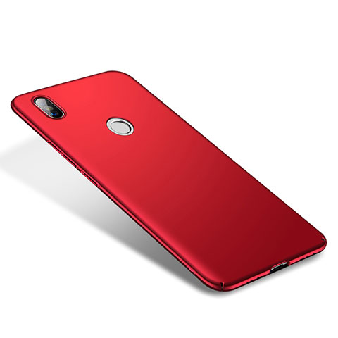Xiaomi Mi 8用ハードケース プラスチック 質感もマット M01 Xiaomi レッド