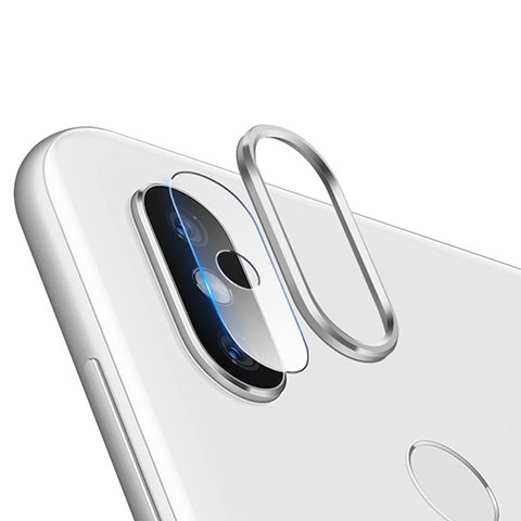 Xiaomi Mi 8用強化ガラス カメラプロテクター カメラレンズ 保護ガラスフイルム Xiaomi シルバー