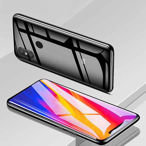 Xiaomi Mi 8用強化ガラス フル液晶保護フィルム F19 Xiaomi ブラック