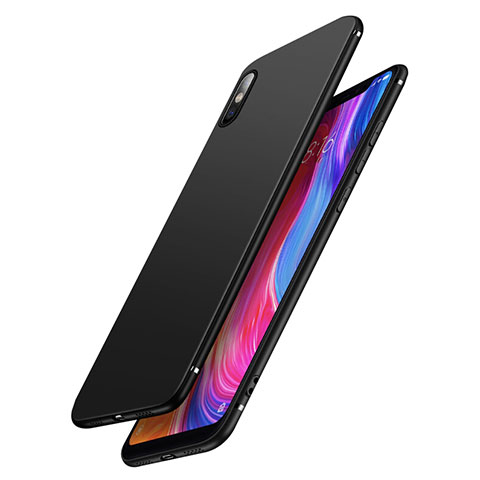 Xiaomi Mi 8 Pro Global Version用極薄ソフトケース シリコンケース 耐衝撃 全面保護 Xiaomi ブラック