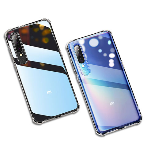 Xiaomi Mi 9用極薄ソフトケース シリコンケース 耐衝撃 全面保護 クリア透明 T15 Xiaomi クリア