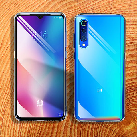 Xiaomi Mi 9用極薄ソフトケース シリコンケース 耐衝撃 全面保護 クリア透明 T16 Xiaomi クリア