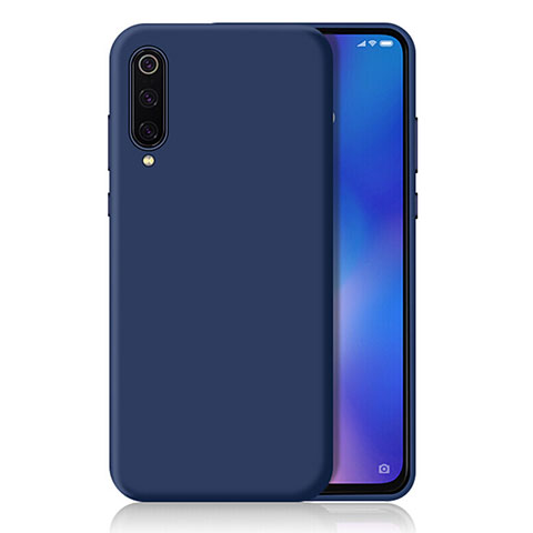 Xiaomi Mi 9 Lite用極薄ソフトケース シリコンケース 耐衝撃 全面保護 S04 Xiaomi ネイビー