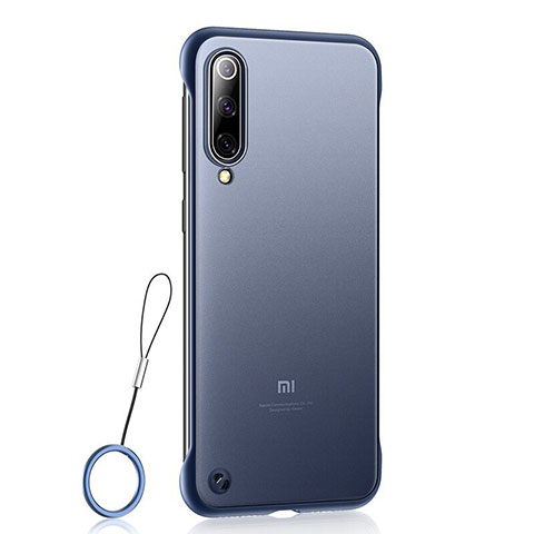 Xiaomi Mi 9 Pro 5G用極薄ケース クリア透明 プラスチック 質感もマットU01 Xiaomi ネイビー