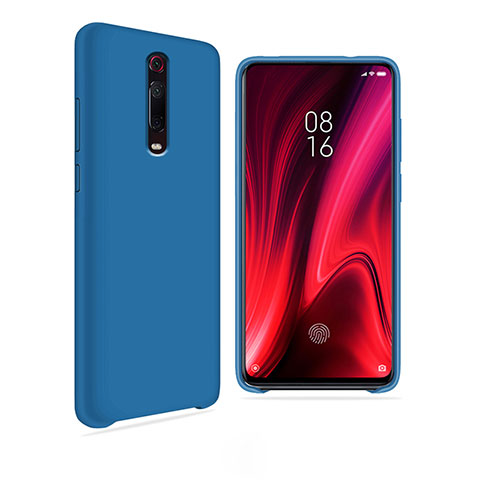 Xiaomi Mi 9T用360度 フルカバー極薄ソフトケース シリコンケース 耐衝撃 全面保護 バンパー C04 Xiaomi ネイビー