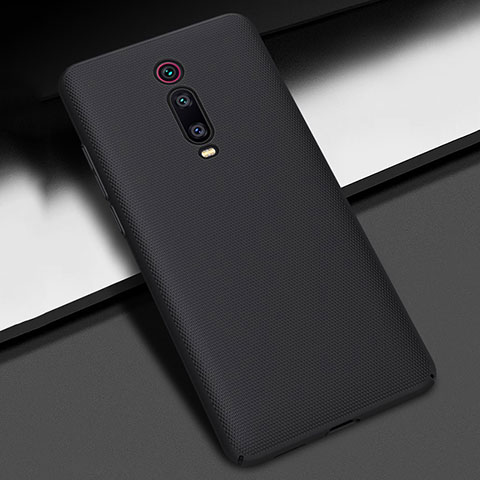 Xiaomi Mi 9T用ハードケース プラスチック 質感もマット カバー P01 Xiaomi ブラック