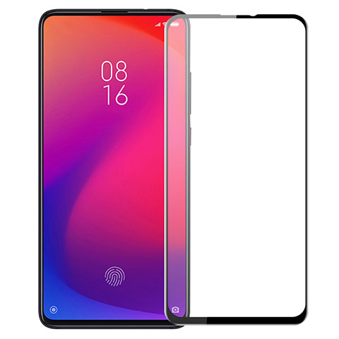 Xiaomi Mi 9T用強化ガラス フル液晶保護フィルム Xiaomi ブラック