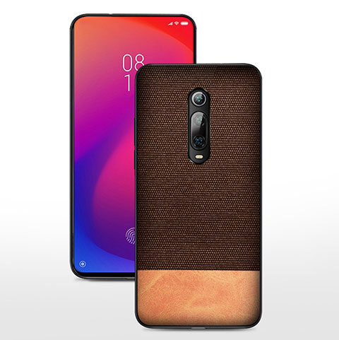 Xiaomi Mi 9T Pro用極薄ソフトケース シリコンケース 耐衝撃 全面保護 C04 Xiaomi オレンジ