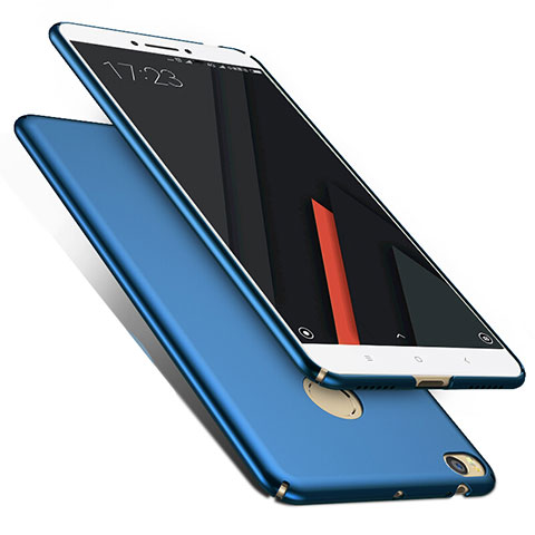 Xiaomi Mi Max 2用ハードケース プラスチック 質感もマット M01 Xiaomi ネイビー