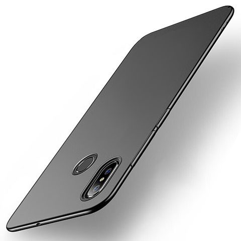 Xiaomi Mi Max 3用ハードケース プラスチック 質感もマット M01 Xiaomi ブラック