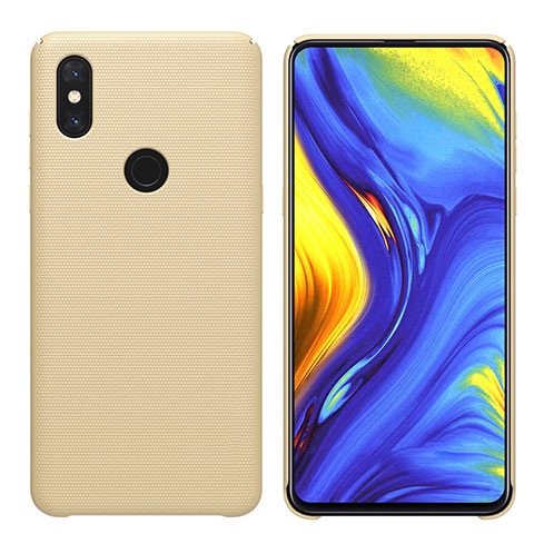 Xiaomi Mi Mix 3用ハードケース プラスチック 質感もマット M04 Xiaomi ゴールド