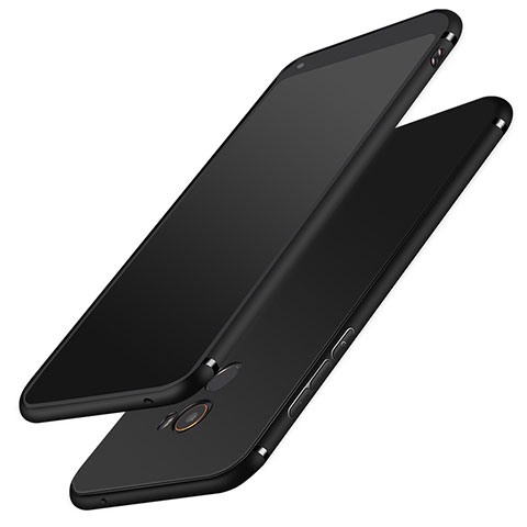 Xiaomi Mi Mix Evo用極薄ソフトケース シリコンケース 耐衝撃 全面保護 S03 Xiaomi ブラック