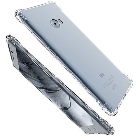 Xiaomi Mi Note 2 Special Edition用極薄ソフトケース シリコンケース 耐衝撃 全面保護 クリア透明 T10 Xiaomi クリア