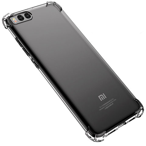 Xiaomi Mi Note 3用極薄ソフトケース シリコンケース 耐衝撃 全面保護 クリア透明 H02 Xiaomi グレー