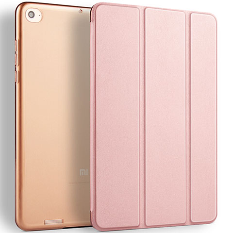 Xiaomi Mi Pad 3用手帳型 レザーケース スタンド L02 Xiaomi ローズゴールド