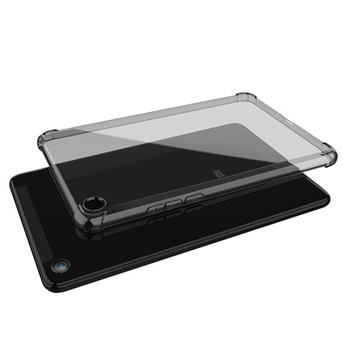 Xiaomi Mi Pad 4 Plus 10.1用極薄ソフトケース シリコンケース 耐衝撃 全面保護 クリア透明 H01 Xiaomi グレー