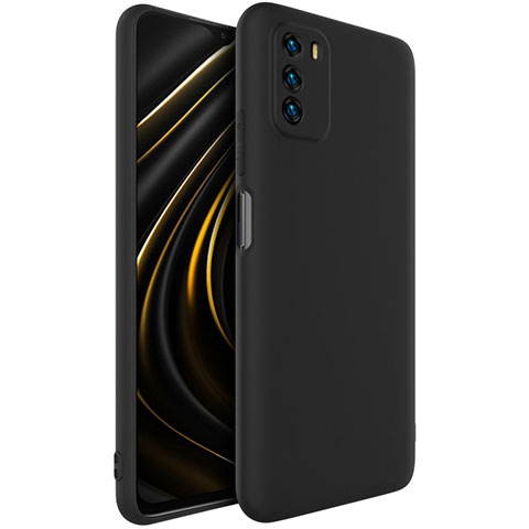 Xiaomi Poco M3用極薄ソフトケース シリコンケース 耐衝撃 全面保護 Xiaomi パープル