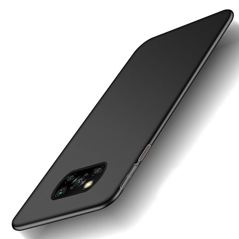 Xiaomi Poco X3 NFC用ハードケース プラスチック 質感もマット カバー M03 Xiaomi ブラック