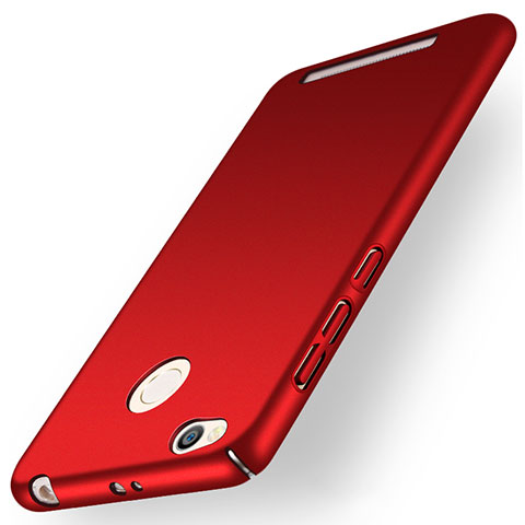 Xiaomi Redmi 3 High Edition用ハードケース プラスチック 質感もマット Xiaomi レッド