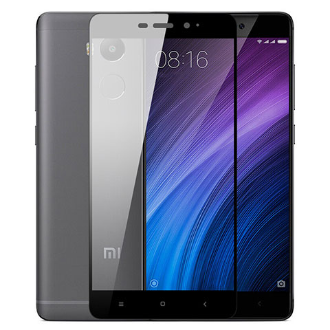 Xiaomi Redmi 4 Prime High Edition用強化ガラス フル液晶保護フィルム Xiaomi ブラック