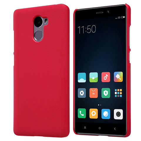 Xiaomi Redmi 4 Standard Edition用ハードケース プラスチック メッシュ デザイン Xiaomi レッド