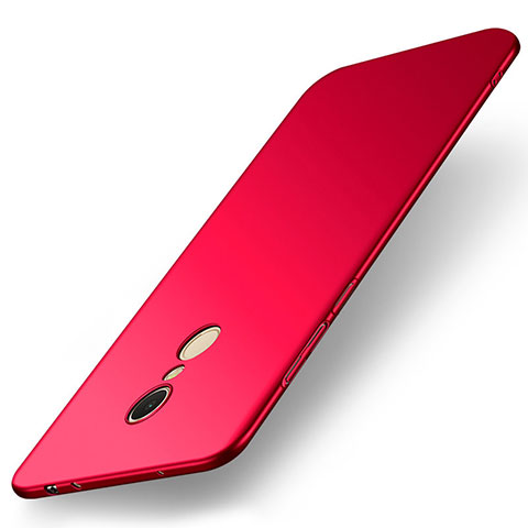 Xiaomi Redmi 5用ハードケース プラスチック 質感もマット M01 Xiaomi レッド