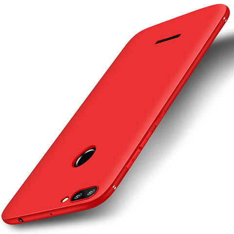 Xiaomi Redmi 6用極薄ソフトケース シリコンケース 耐衝撃 全面保護 S01 Xiaomi レッド
