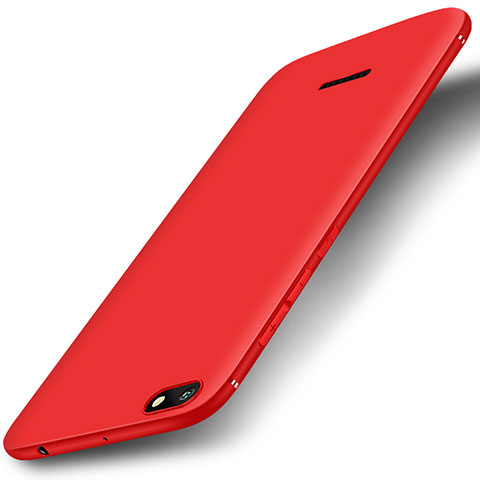 Xiaomi Redmi 6A用極薄ソフトケース シリコンケース 耐衝撃 全面保護 S01 Xiaomi レッド