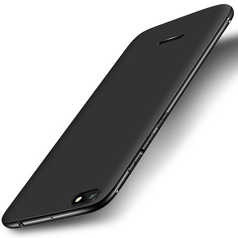 Xiaomi Redmi 6A用極薄ソフトケース シリコンケース 耐衝撃 全面保護 S01 Xiaomi ブラック