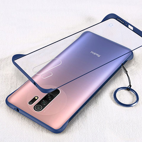 Xiaomi Redmi 9 Prime India用ハードカバー クリスタル クリア透明 H01 Xiaomi ネイビー