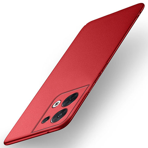 Xiaomi Redmi Note 13 5G用ハードケース プラスチック 質感もマット カバー Xiaomi レッド