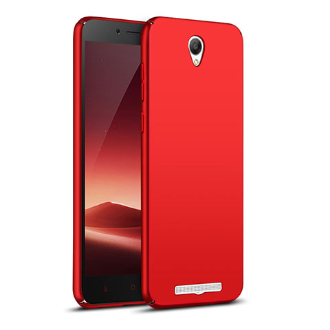 Xiaomi Redmi Note 2用ハードケース プラスチック 質感もマット M02 Xiaomi レッド