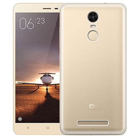 Xiaomi Redmi Note 3 Pro用極薄ソフトケース シリコンケース 耐衝撃 全面保護 クリア透明 T05 Xiaomi クリア