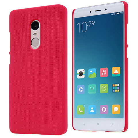 Xiaomi Redmi Note 4用ハードケース プラスチック メッシュ デザイン Xiaomi レッド