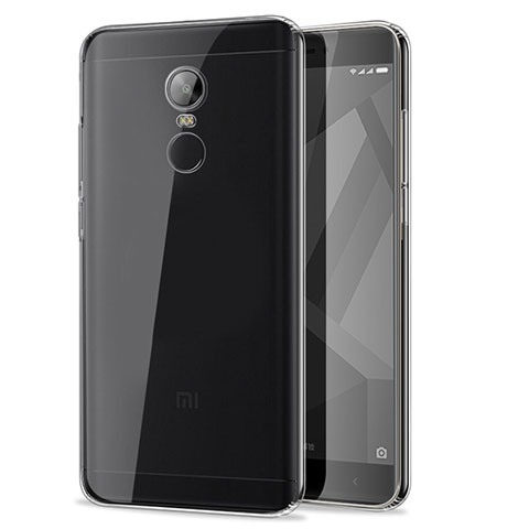 Xiaomi Redmi Note 4用極薄ソフトケース シリコンケース 耐衝撃 全面保護 クリア透明 T07 Xiaomi クリア