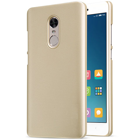 Xiaomi Redmi Note 4 Standard Edition用ハードケース プラスチック メッシュ デザイン Xiaomi ゴールド