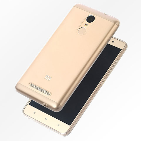 Xiaomi Redmi Note 4 Standard Edition用極薄ソフトケース シリコンケース 耐衝撃 全面保護 クリア透明 T07 Xiaomi クリア