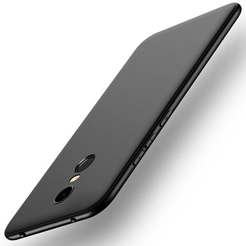 Xiaomi Redmi Note 5 Indian Version用極薄ソフトケース シリコンケース 耐衝撃 全面保護 S01 Xiaomi ブラック